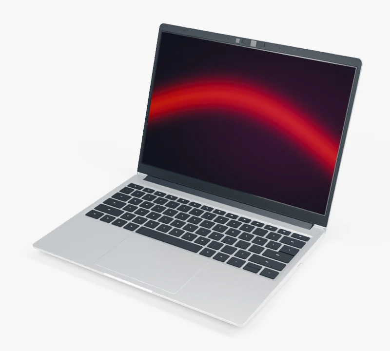 Portatile: vista esplosa e ricomposizione dei componenti